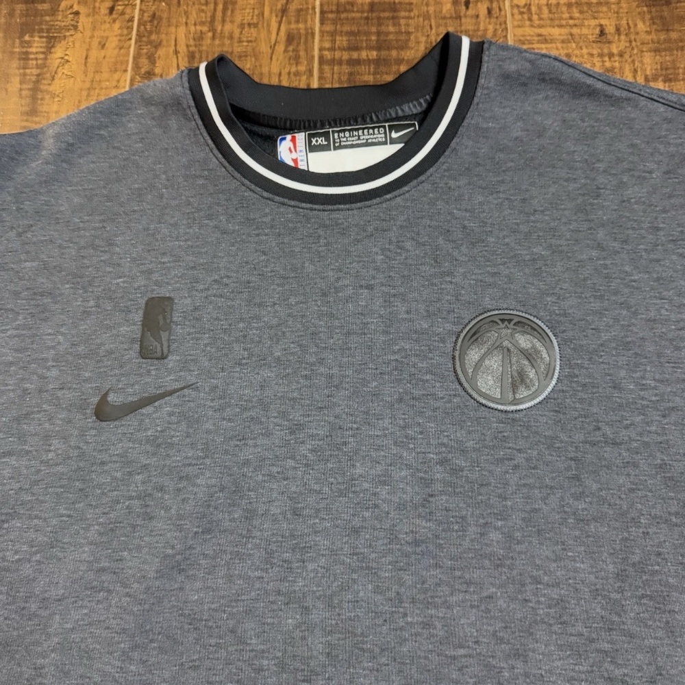 Nike NBA Authentics Dri-Fit Short Sleeve Thick XXL Pullover Shirt Men's
